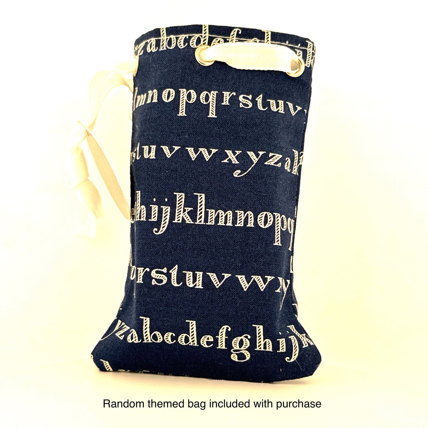 Themed bag included with purchase