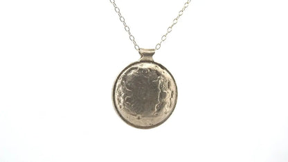 Sterling Silver Moon Pendant - Cosmic Dreams Collection - Lynne Lee Jewellery