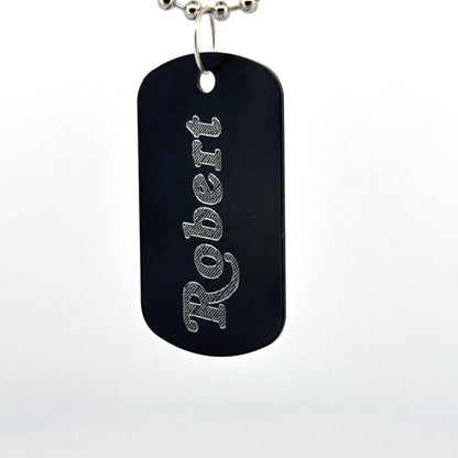 Custom Dog Tag Necklace - Lynne Lee Jewellery