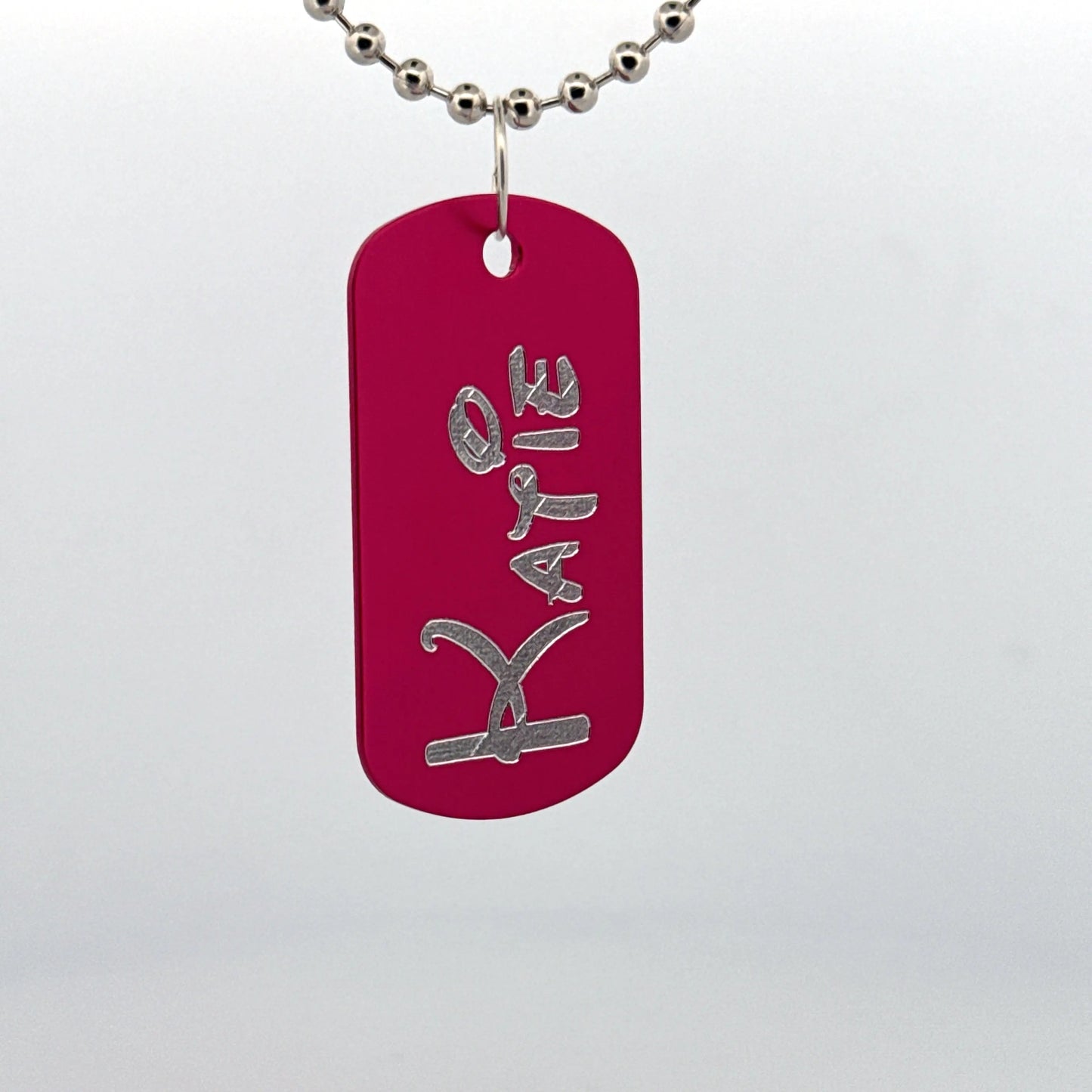 Custom Dog Tag Necklace - Lynne Lee Jewellery