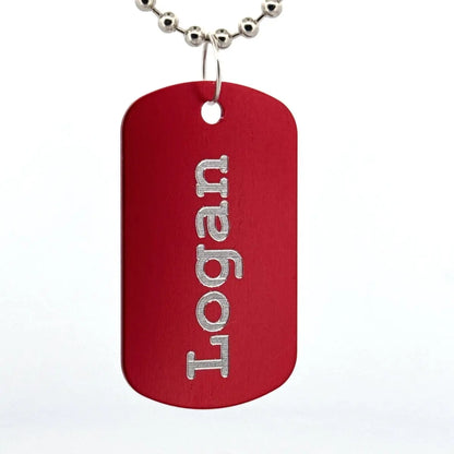 Custom Dog Tag Necklace - Lynne Lee Jewellery