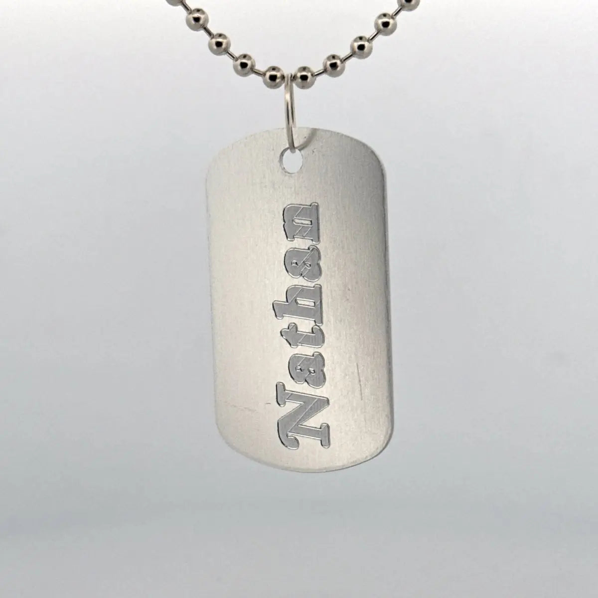 Custom Dog Tag Necklace - Lynne Lee Jewellery