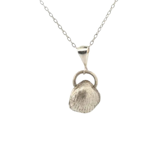 Sterling Silver Seashell Pendant - Treasures from the Tides - Lynne Lee Jewellery
