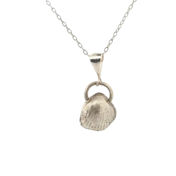 Sterling Silver Seashell Pendant - Treasures from the Tides - Lynne Lee Jewellery