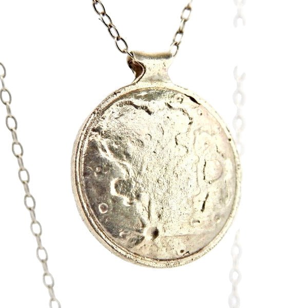 Moon Jewellery Pendant - Sterling Silver - Lunar Ethereal Collection - Lynne Lee Jewellery