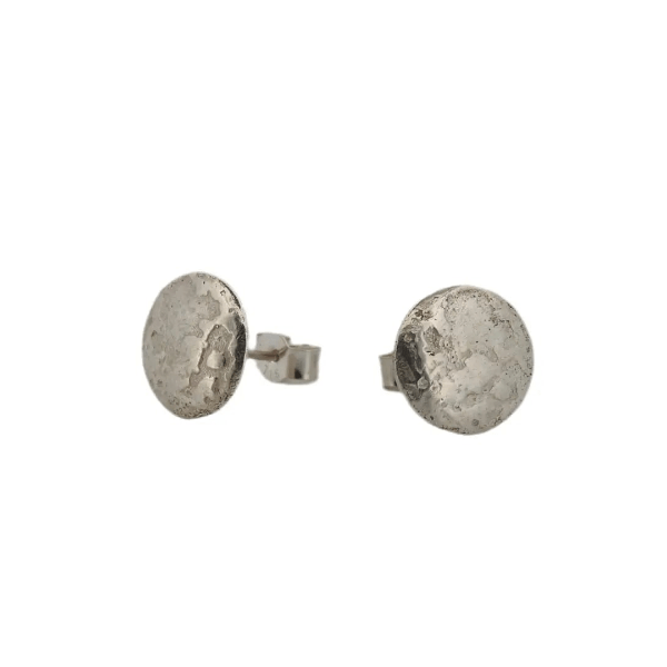 Moon Jewellery Sterling Silver Stud Earrings - Lunar Ethereal Collection - Lynne Lee Jewellery