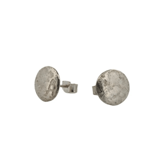Moon Jewellery Sterling Silver Stud Earrings - Lunar Ethereal Collection - Lynne Lee Jewellery